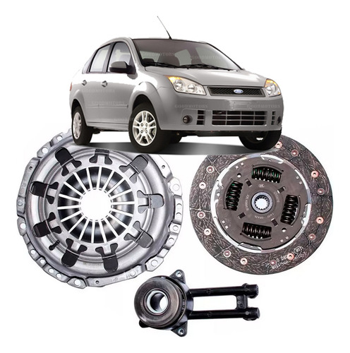 Kit Embrague 3 Piezas Ford Fiesta 1.6 2003/2012 200mm