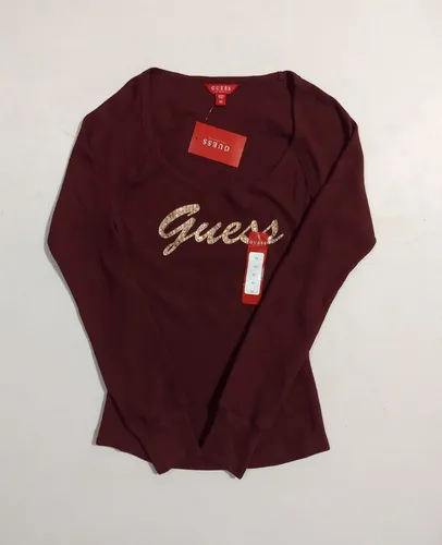 Blusa Guess Manga Larga | Envío gratis