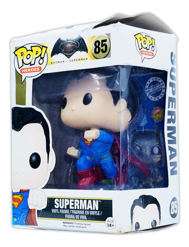 Funko Pop Heroes Dc Batman Vs Superman #85