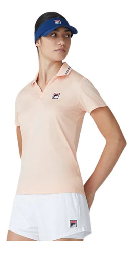 Camisa Polo Fila Line Fbox Feminina