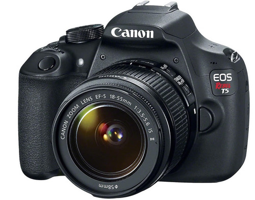 Canon Eos Rebel T5 Dslr Camera With 18-55mm And 75-300mm Len