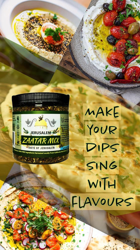 Mezcla De Especias Jerusalem Zaatar De Julian's Valleys | Fa