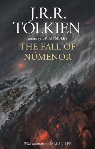 The Fall Of Númenor, De J.r.r. Tolkien. Editorial Harpercollins, Tapa Dura En Inglés, 2022