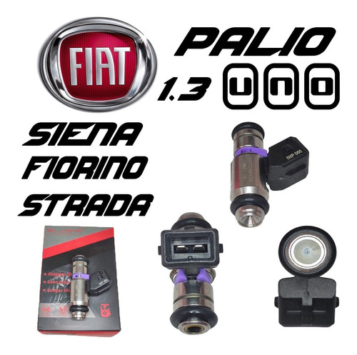Inyector Gasolina Fiat Palio Siena Fiorino Strada 1.3 Mpi 