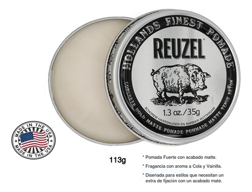 Cera Cabelo Barba Reuzel 113g