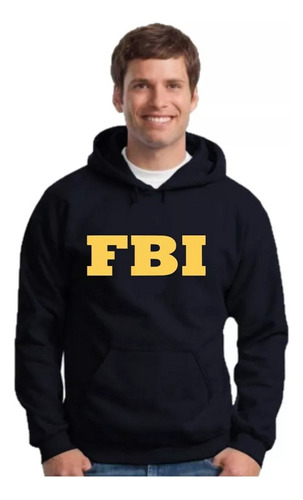 Buzo Canguro Fbi - Hoodie - Disfraz Unisex