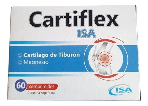 Cartiflex X 60 Cprs Laboratorios Isa Sabor Sin Sabor