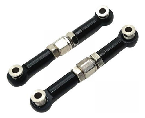 2 Accesorios De Varilla De Enlace De Dirección, Negro