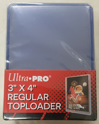 Imagen 1 de 2 de Mica Rigida Ultra Pro Top Loader Toploader Paquete Con 25