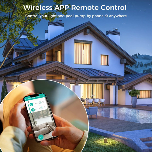 Enchufe Inteligente Para Exteriores, La Toma Wifi Tessan Fun