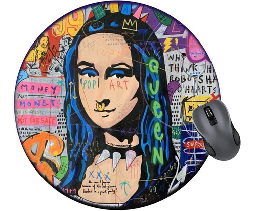 Pad Mouse Monalisa Antideslizante