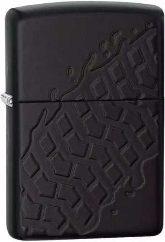 Encendedor Zippo Modelo 28966 Original Neumatic Trail Black