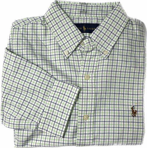 Camisa A Cuadros Polo Ralph Lauren De Hombre Original