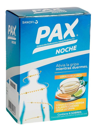 Pax® Noche Panela Limón 6 Sobre