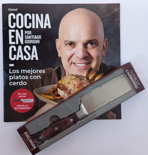 Colección Cocina En Casa Nº 8 Cuchillo Carnicero De Clarin