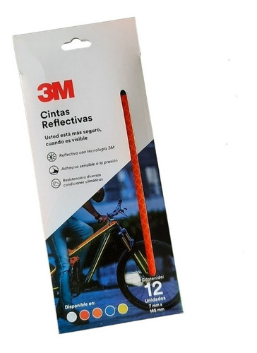 Imagen 1 de 1 de Cintas Reflejante 3m Para Bicicletas / Moto