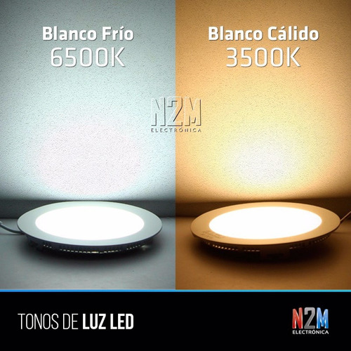Imagen 5 de 10 de Panel Led Redondo Embutir 18w Plafon Marco Plata Pack 10