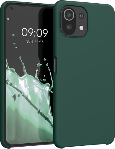 Funda De Silicona Tpu Compatible Con Xiaomi 11 Lite  Verde