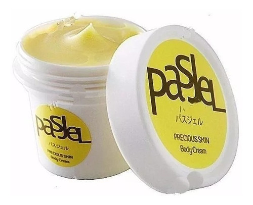 Crema Pasjel que elimina las estrías y cicatrices en el cuerpo, fragancia a melón, tipo de embalaje: plástico, tipos de piel seca