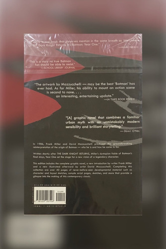 Batman Year One Tpb En Ingles (Usado)