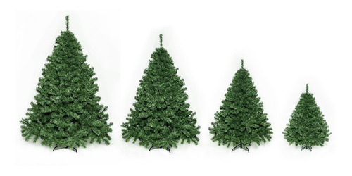 Arbol De Navidad Montañes Deluxe 1,50mts Base Metalica Color Verde