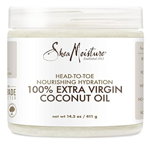 Sheamoisture 100 % Aceite De Coco Virgen Extra Hidratante Pa