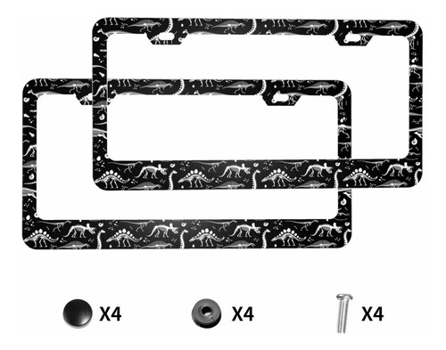 Tianheyue Marcos De Matrícula Para Coche Diseño De Dinosauri