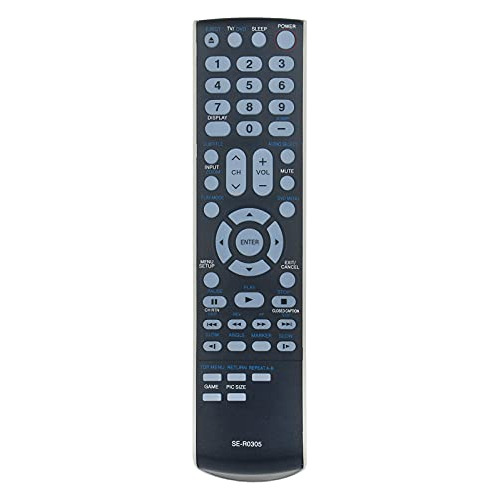 Control Remoto De Repuesto Toshiba Ser0305 Tv/dvd Combo...