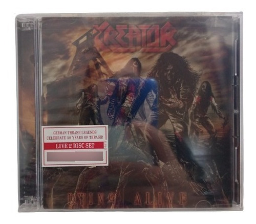 Kreator Dying Alive 2cd Nuevo Musicovinyl