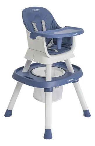 Cadeira De Alimentação Kiddo Vanilla 12 Em 1 Azul - Kiddo