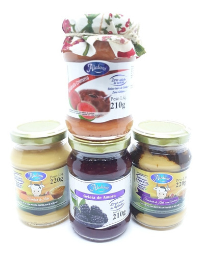 Imagem 3 de 10 de Geléia Zero Açucar - Frutas Vermelhas 210g