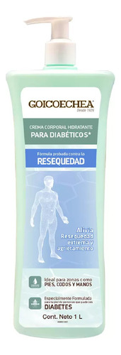 Goicoechea Diabetes Crema Corporal 1 L