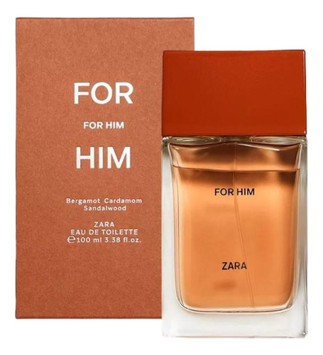 Perfume Zara For Him X 100ml Volumen De La Unidad 100 Ml