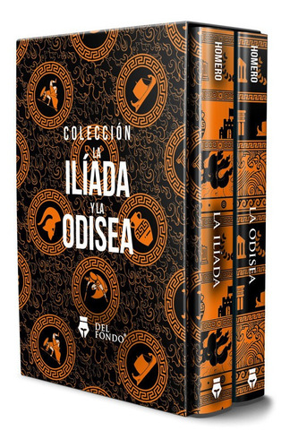 Colección : La Ilíada Y La Odisea : 2 Vol - Homero