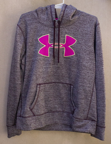 Hoddie Under Armour Logo Mujer Talle M