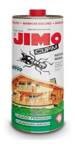 Jimo Mata Cupim Líquido Marrom Escuro 900ml