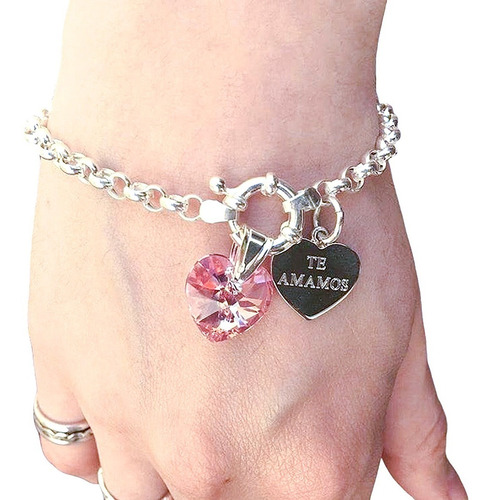 Imagen 6 de 9 de Dije Medalla Corazon Plata 925 Para Grabar