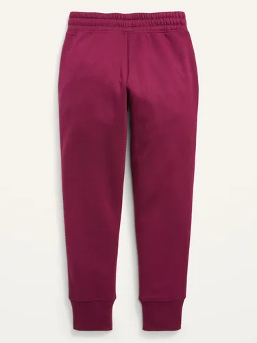 Buzo Niña Old Navy Jogger Tiro Alto Liso Burdeo
