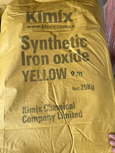 Pigmento Al Oxido Amarillo 920 Kimix (saco 25kg)