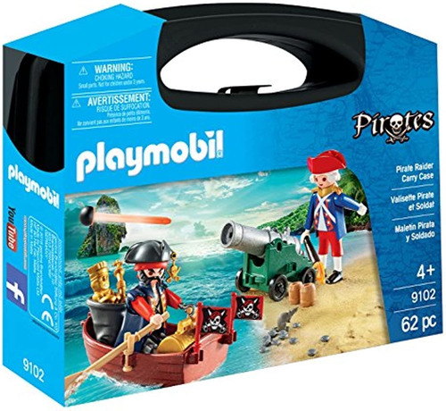 Todobloques Playmobil 9102 Maletín Pirata Y Soldado!!!!
