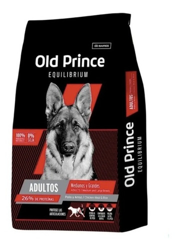 Old Prince Adulto Equilibrium Medium & Large Breeds X 20 Kg Sabuesosvet