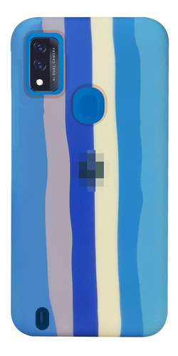 Funda Silicon Compatible Zte Elegante + Mica Completa