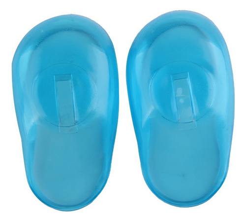Cubreorejas De Silicona Transparente, 2 Unidades, Tinte Para