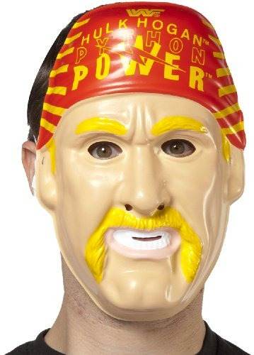 Hulk Hogan-máscara De Un Tamaño Más.