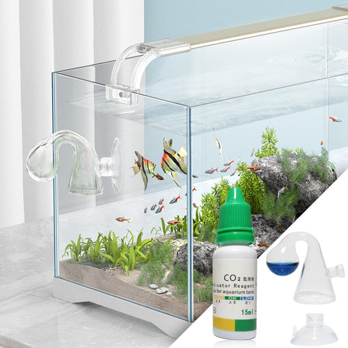 Kit De Acuario De Co2 Comprobador De Caída De Co2 Comprobado