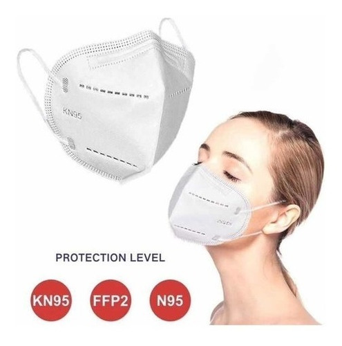 Mascarilla Kn95 Bolsa Sellada - Unidad a $2490