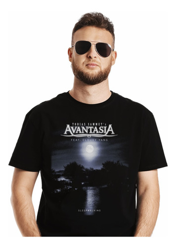 Polera Avantasia Sleepwalking Metal Impresión Directa