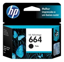 Comprar Cartucho De Tinta Hp Advantage 664 Color Negro De 2 Ml