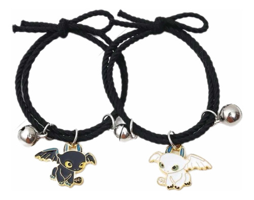 Pulsera Amistad Pareja Duo Furia Nocturna Chimuelo