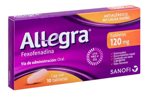 Allegra 120 Mg 10 Comp